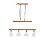 Simeon Lustră Pendul White/Brass - Lindby