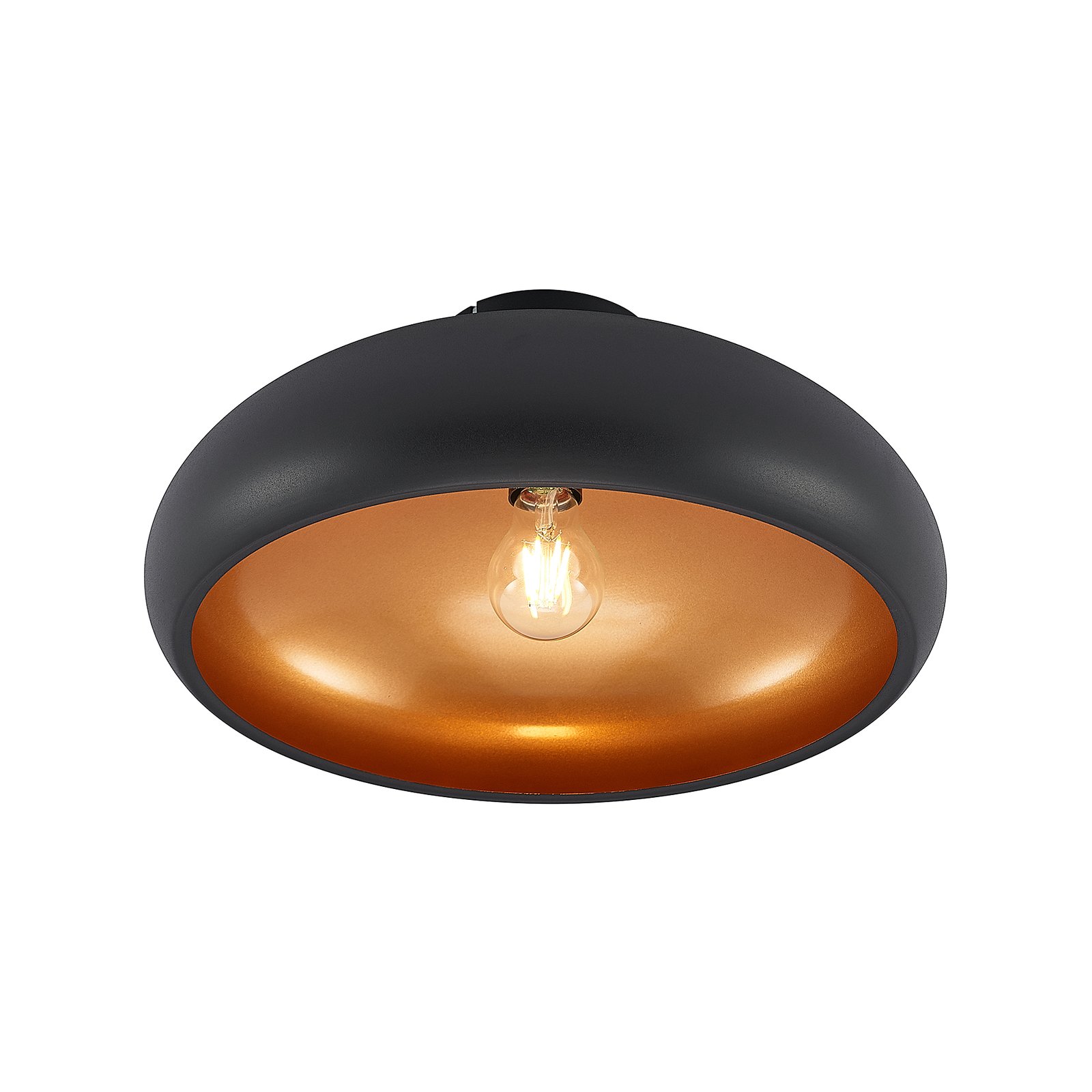 Gerwina Taklampe Black/Gold - Lindby