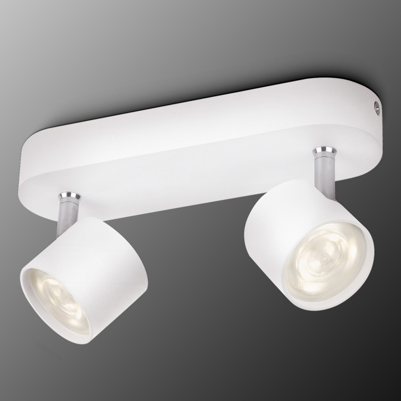 Philips Star draaibare LED spot wit 2-lamps