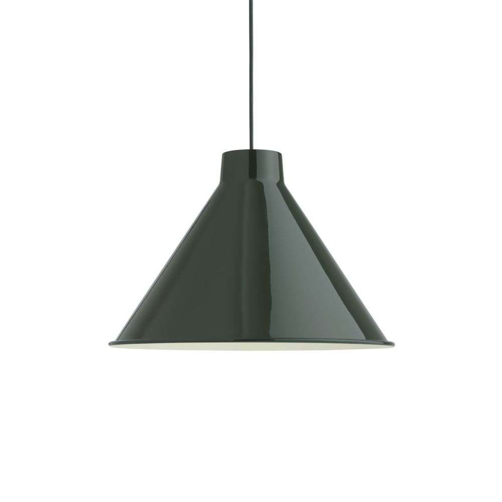 Top Lustră Pendul Ø38 Dark Green - Muuto