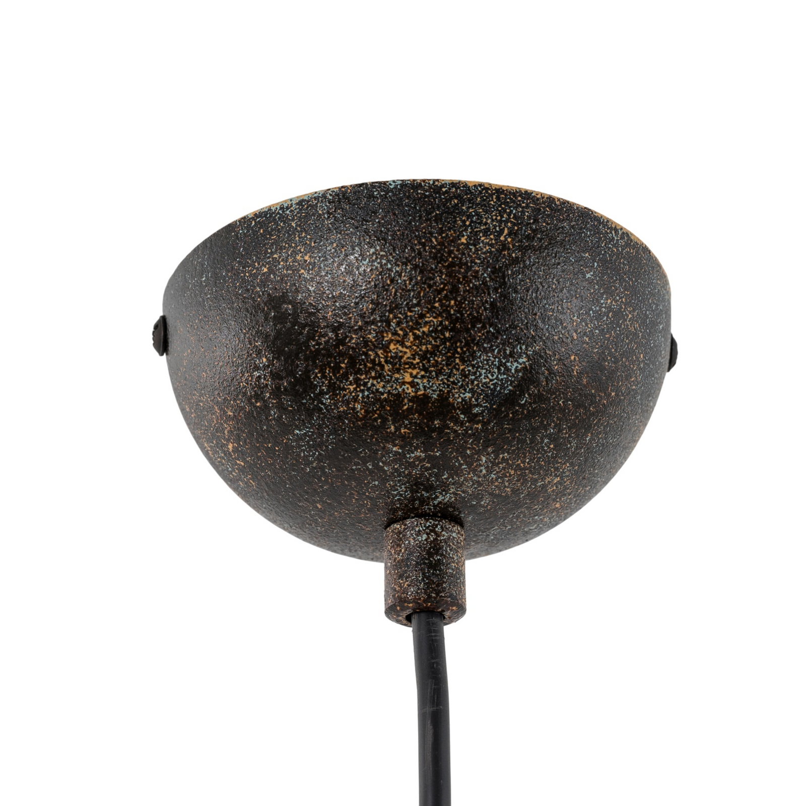 Lampada a sospensione Vatoz, a 1 luce, nera, Ø 40 cm, metallo/vetro Lampada a sospensione Vatoz, a 1 luce, nera, Ø 40 cm, metallo/vetro