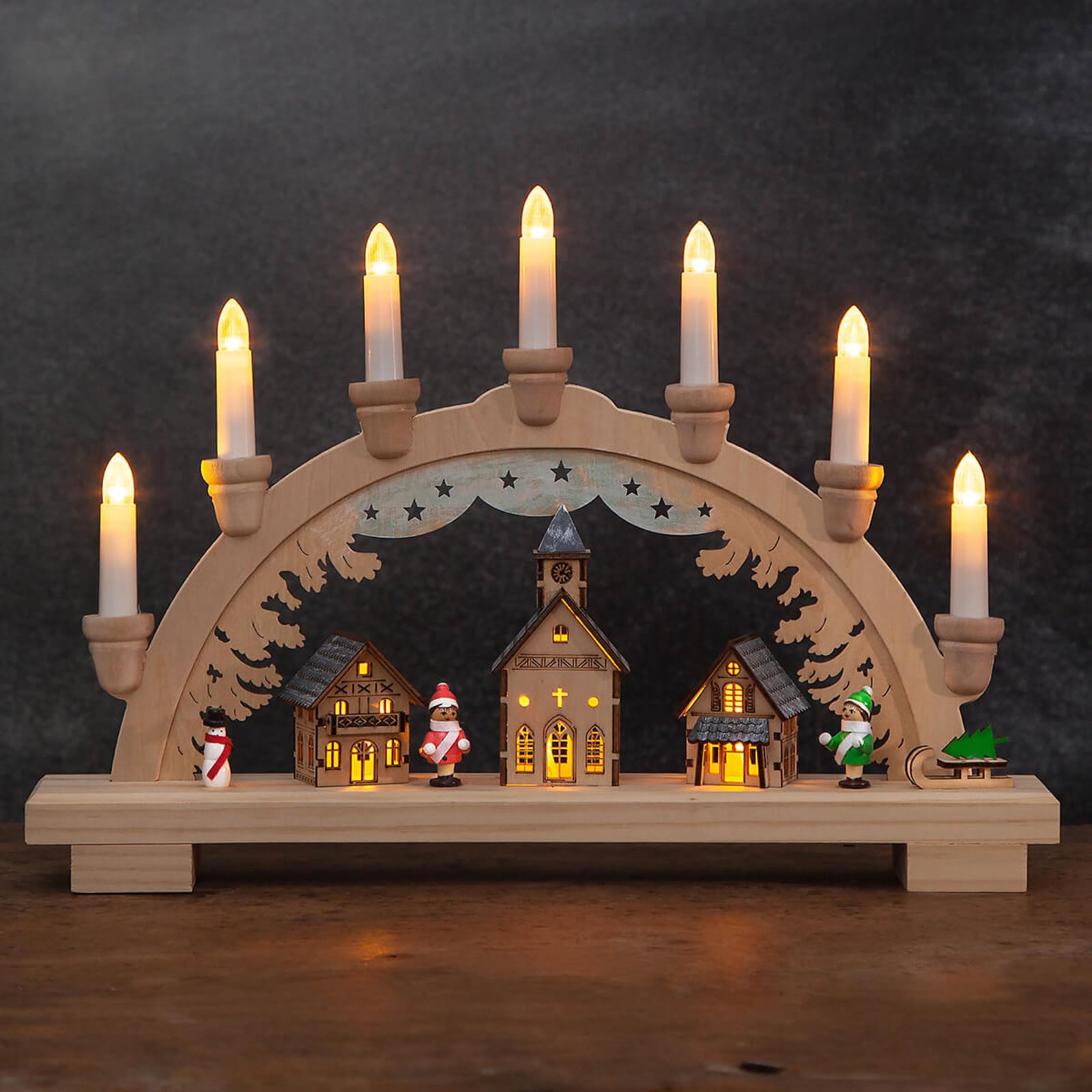 Dassel LED candle arch
