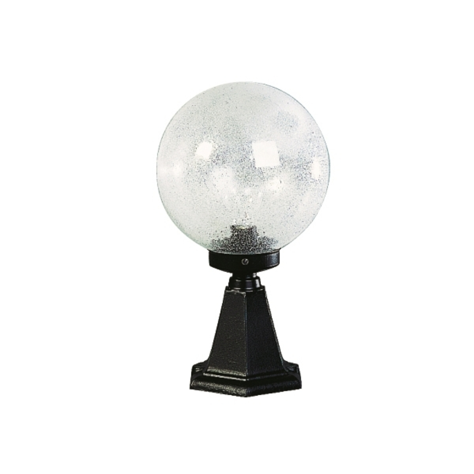 Pillar light I with bubble glass