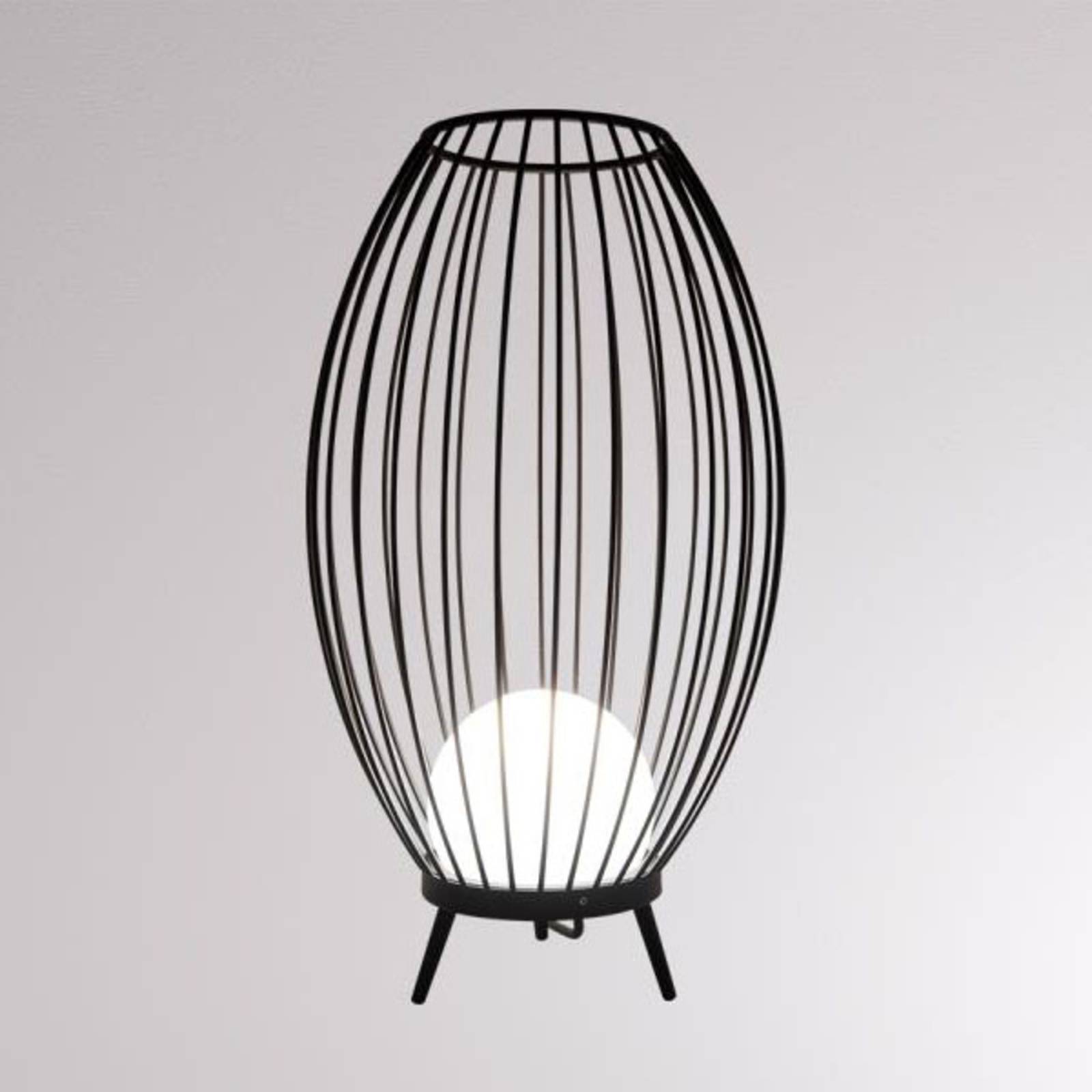 Molto Luce Boho lampe de sol d’extérieur IP54 abat-jour cage