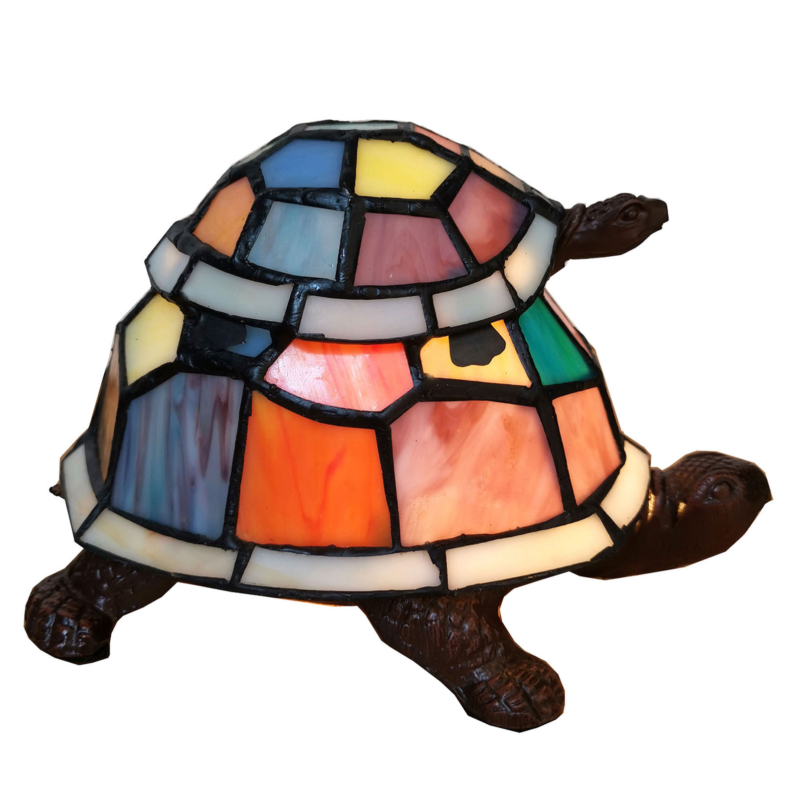 Dekoleuchte 6002, Schildkrötenduo im Tiffany-Look