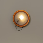 Milan Wire wall lamp, variable light positioning