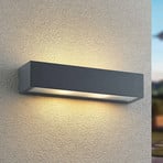 Arcchio Lengo wall light, 38 cm, anthracite, E27, IP54