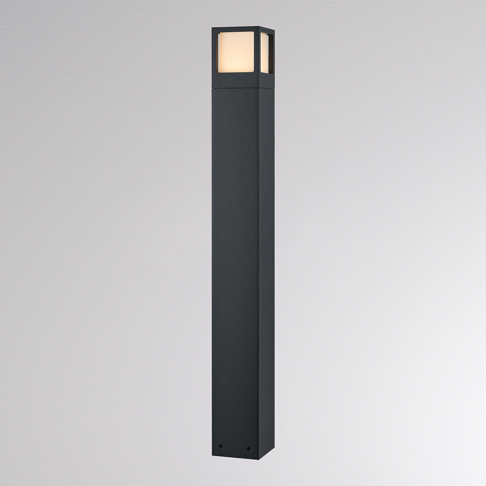 Molto Luce Bornă luminoasă LED FYNN-X înălțime 85 cm antracit CCT IP65 cu comutator - Modern - Aluminiu