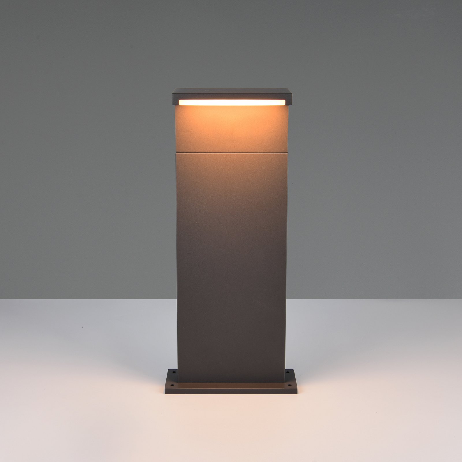 Ravi LED svjetiljka na postolju, antracit, visina 50 cm, metal, IP65