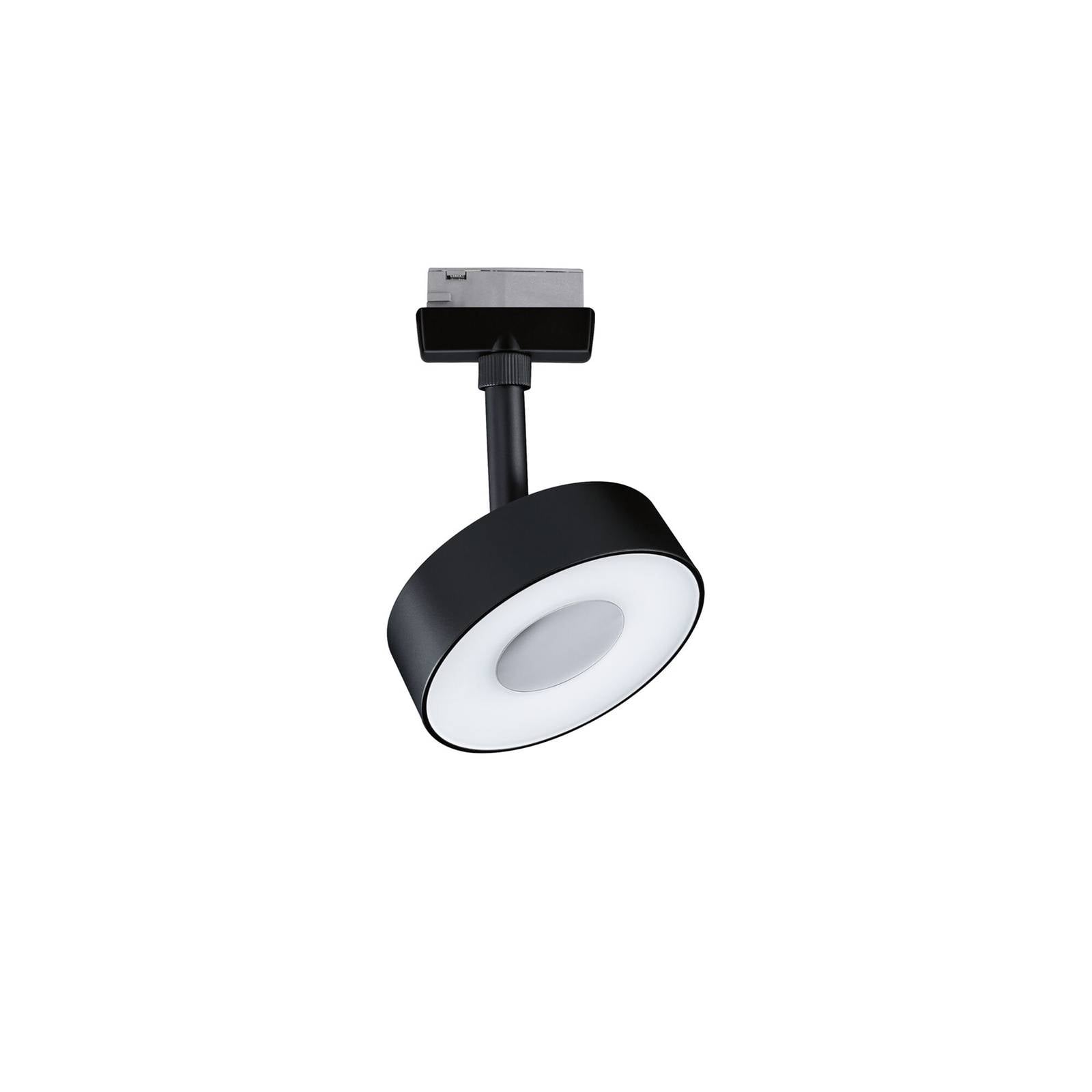 Led URail Schienenspot Circle in Schwarz-matt 5W 180lm - black - Paulmann