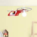 Helicopter Fred pendant light for a child’s room