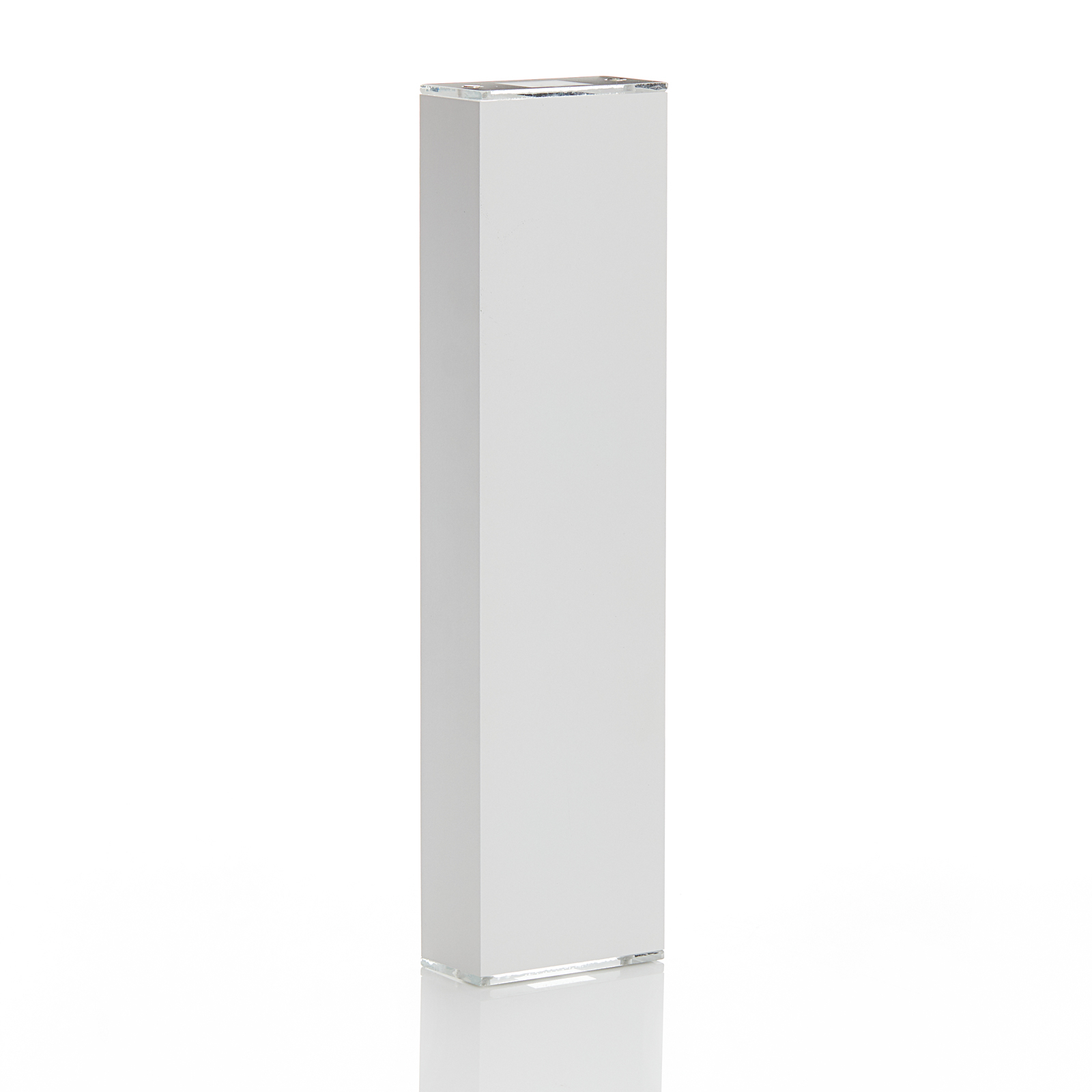 Lucande Anita LED-vegglampe hvit, høyde 36 cm