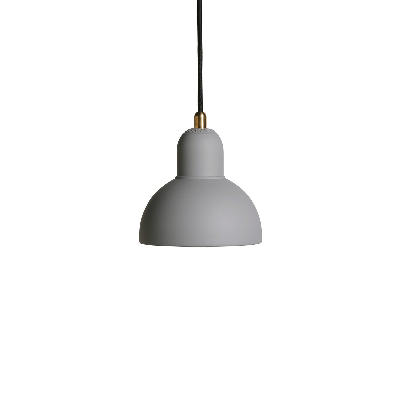 Kaiser idell 6722-P Hængelampe Ø 14,5 cm, grå FRITZ HANSEN - Stue - Design - Metal - Med én lyskilde billede