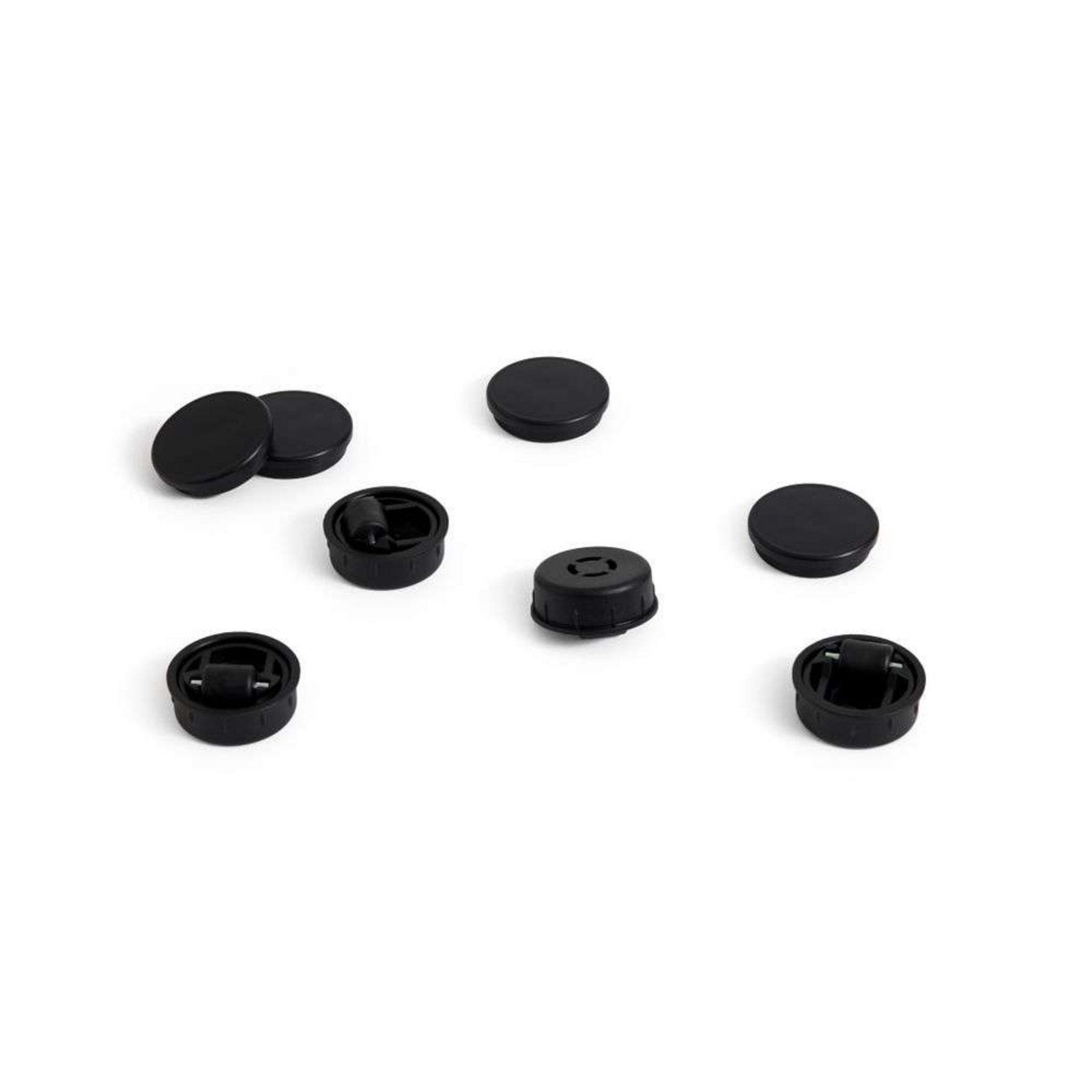 Facet Beistelltisch, grau, 49 cm, Füße und Rollen - HAY Facet Beistelltisch, grau, 49 cm, Füße und Rollen - HAY