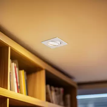 Philips LED-Einbauspot schwarz Hue rund, Centura