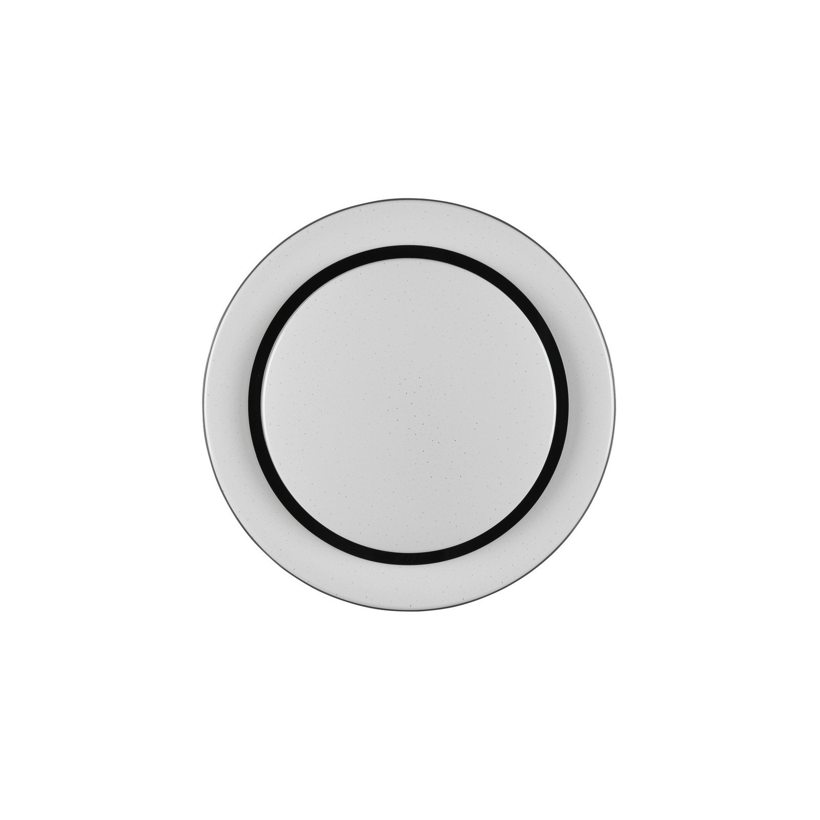 Reality Leuchten Plafonieră cu LED Atria Ø 38 cm negru plastic CCT - Camera de zi / sufragerie - modern