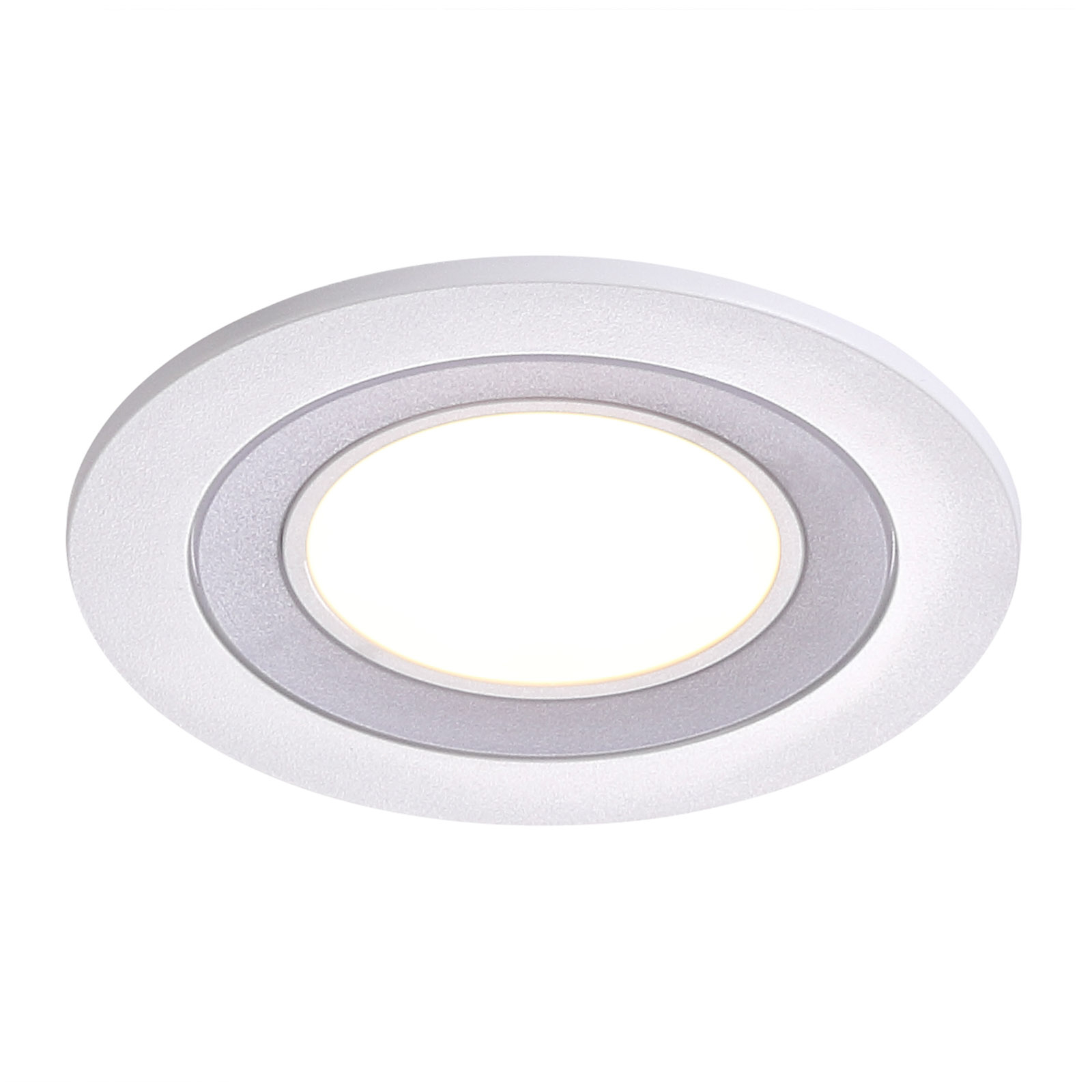 LED podhledové svítidlo Clyde, teplá bílá, Ø 8 cm