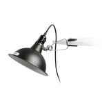 Klemmlampe Pepper, schwarz