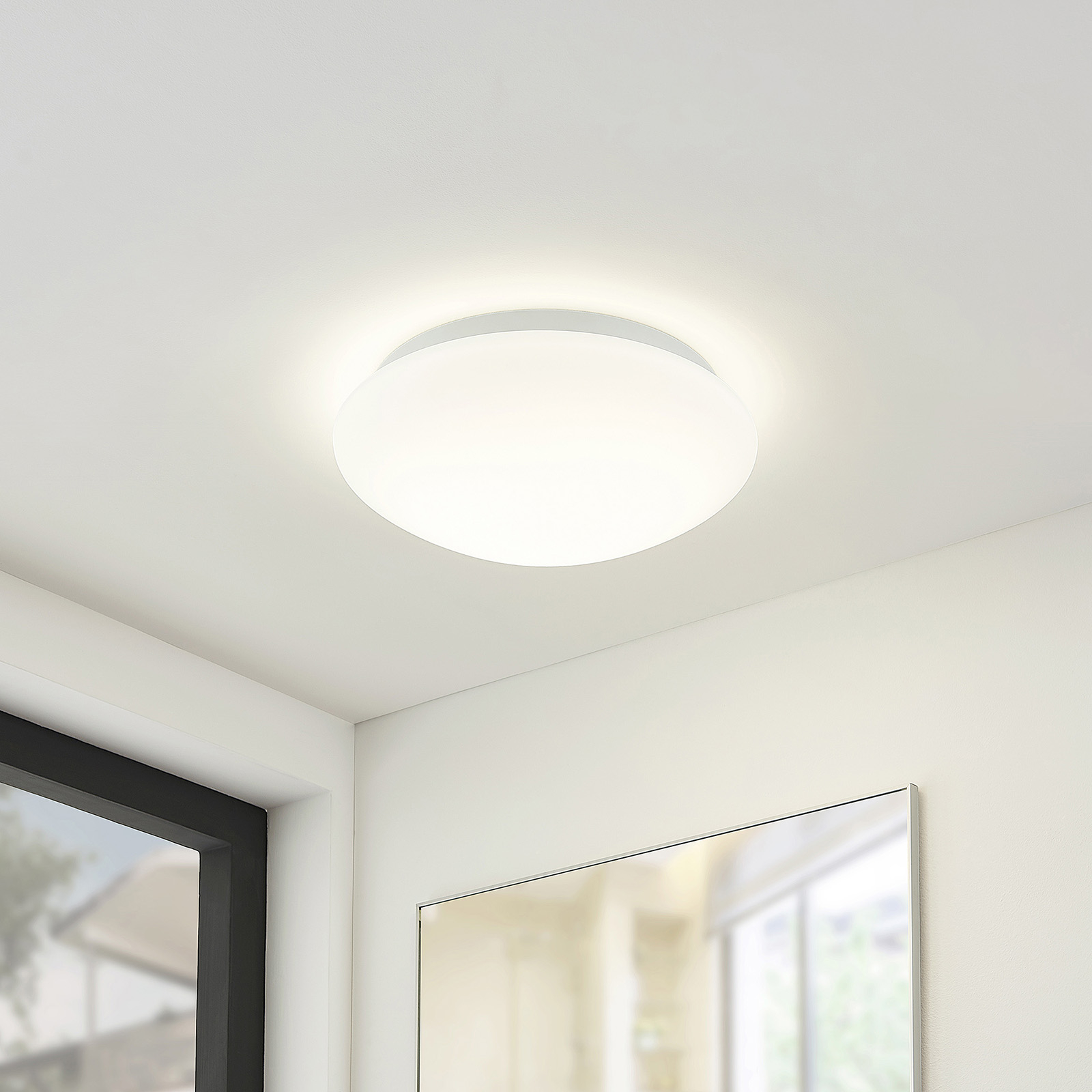 Arcchio Marlie LED ceiling lamp, IP44, 4,000 K