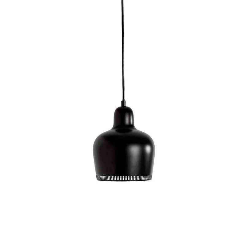 Artek – A330S Golden Bell Pendelleuchte Black/White