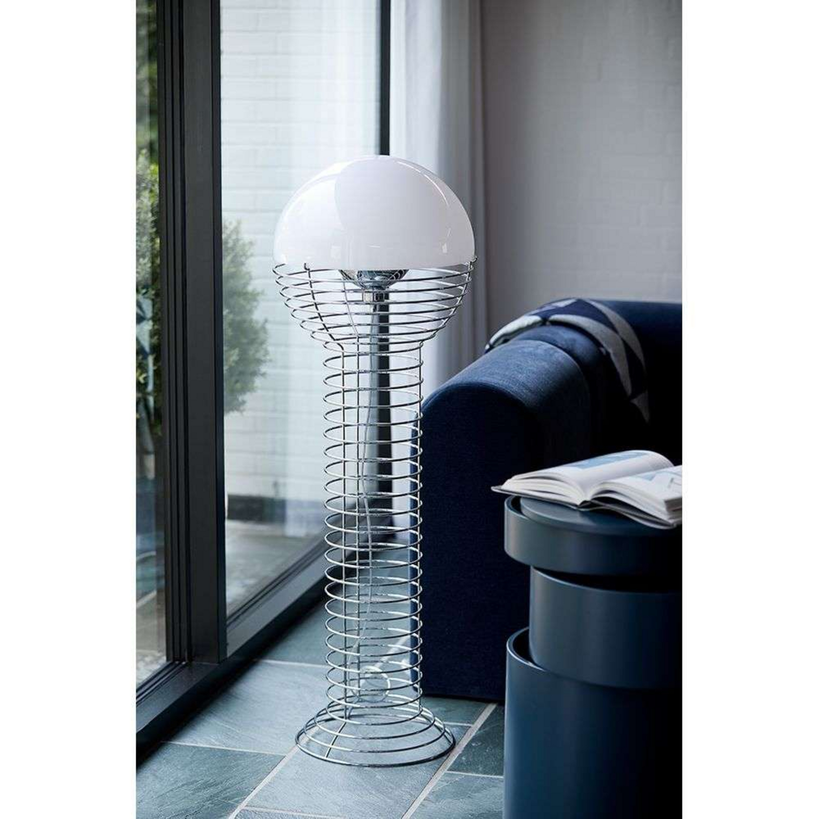 Wire Floor Lamp White - Verpan