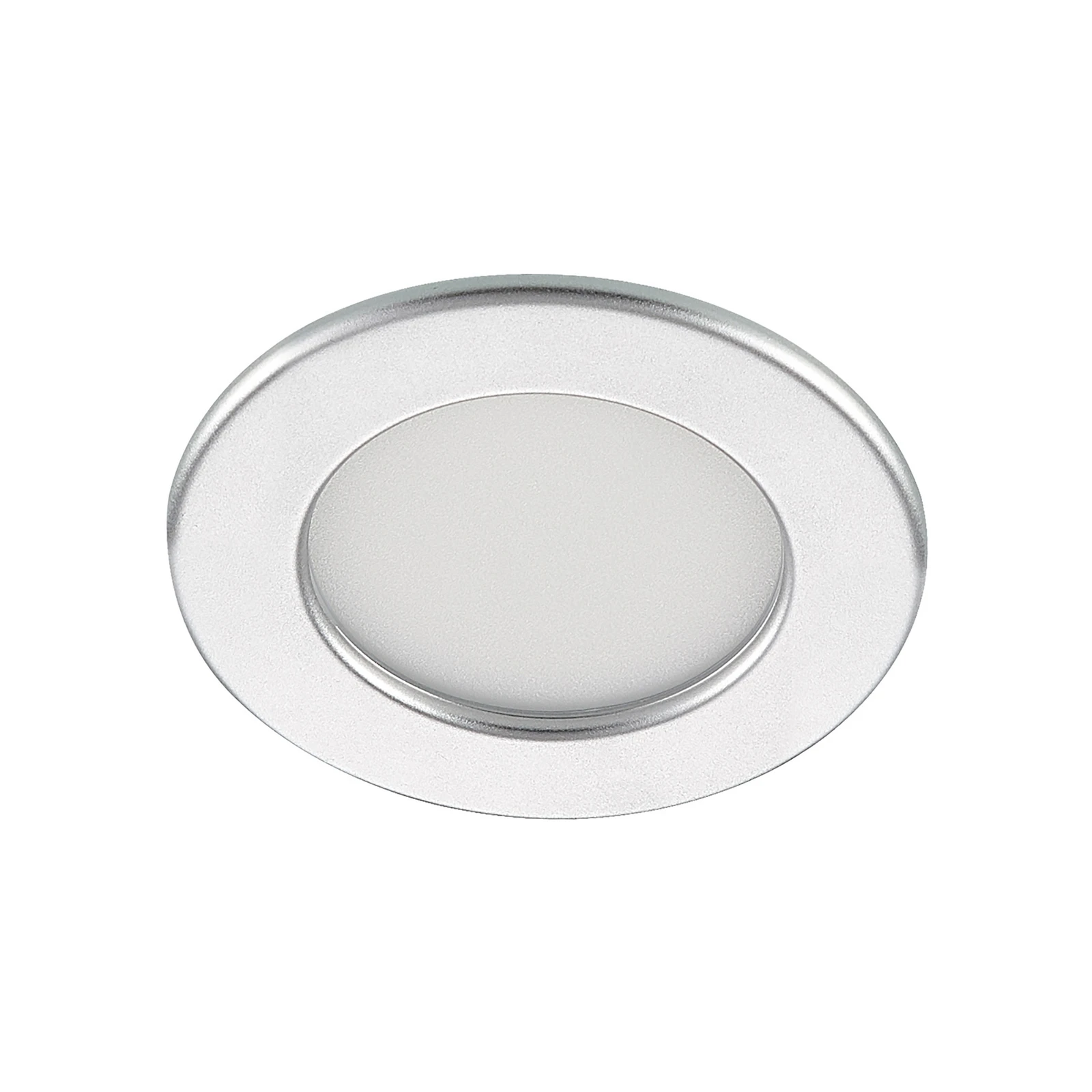 Prios lampe encastrable LED Cadance, argent, 12 cm, CCT, IP44