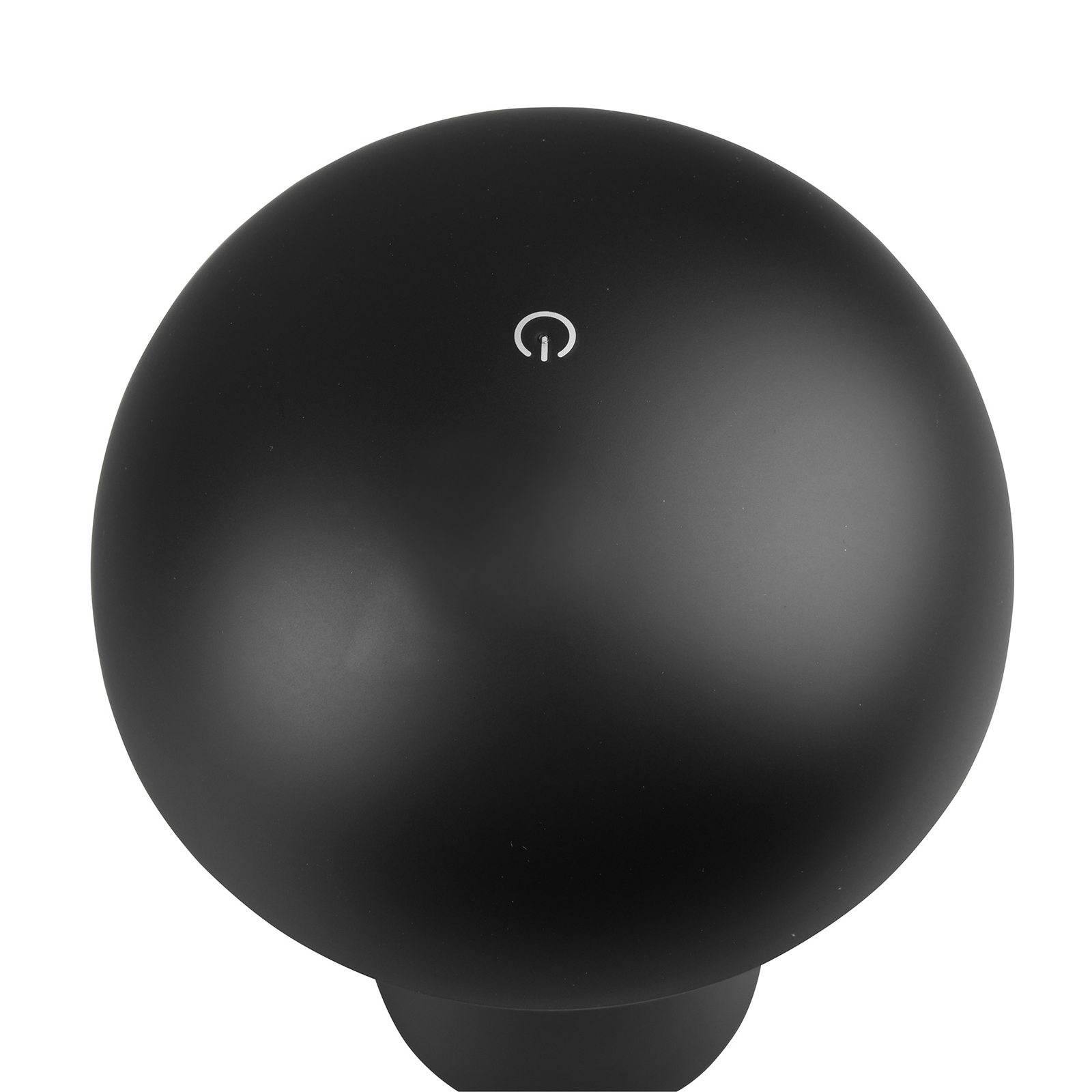 Namizna svetilka LED Lennon IP44 z akumulatorsko baterijo, touchdim, črna