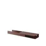 Folded Shelves Platform 62x5,4 Deep Red - Muuto