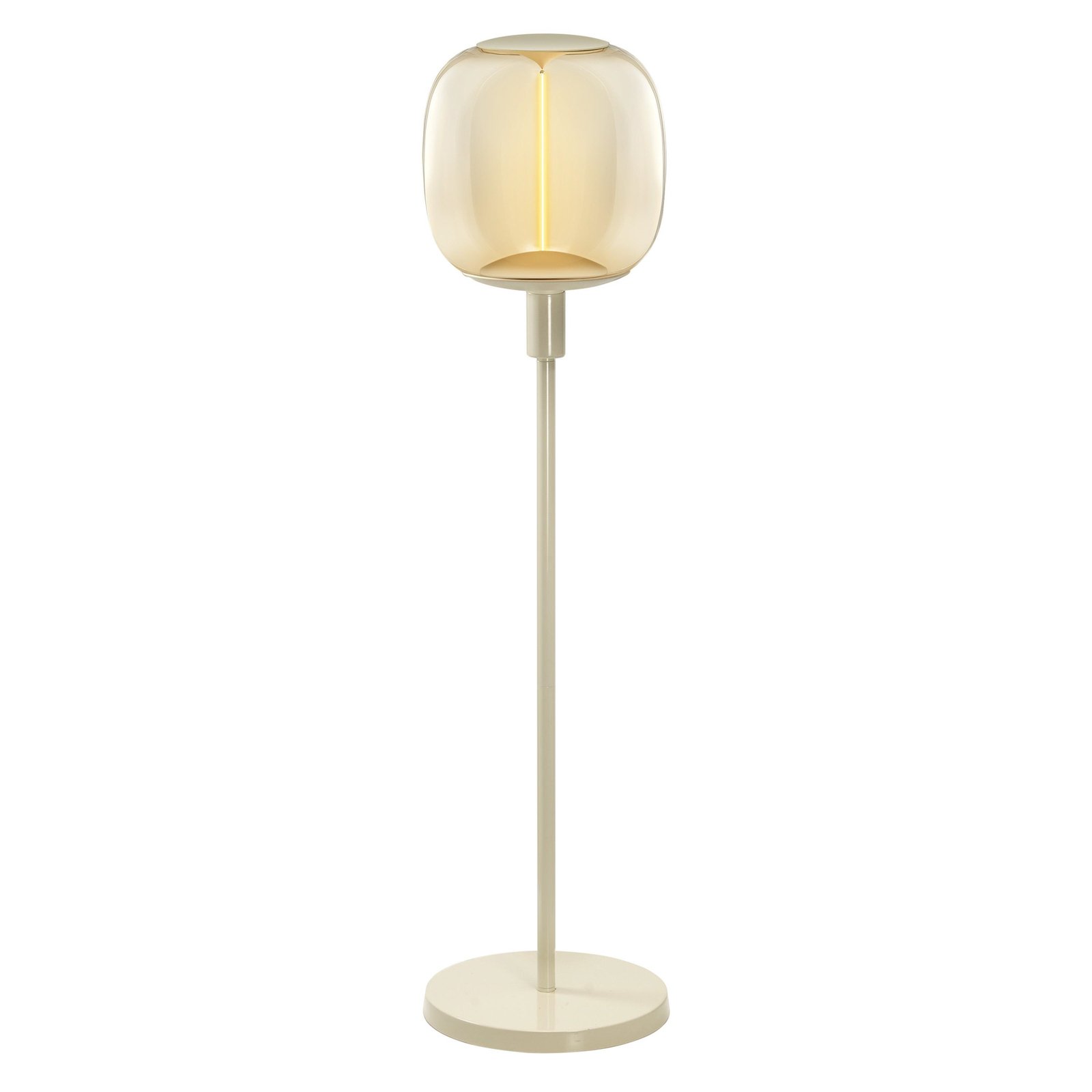 Stojací lampa LEDVANCE Decor Stick E27, výška 78 cm, béžová barva