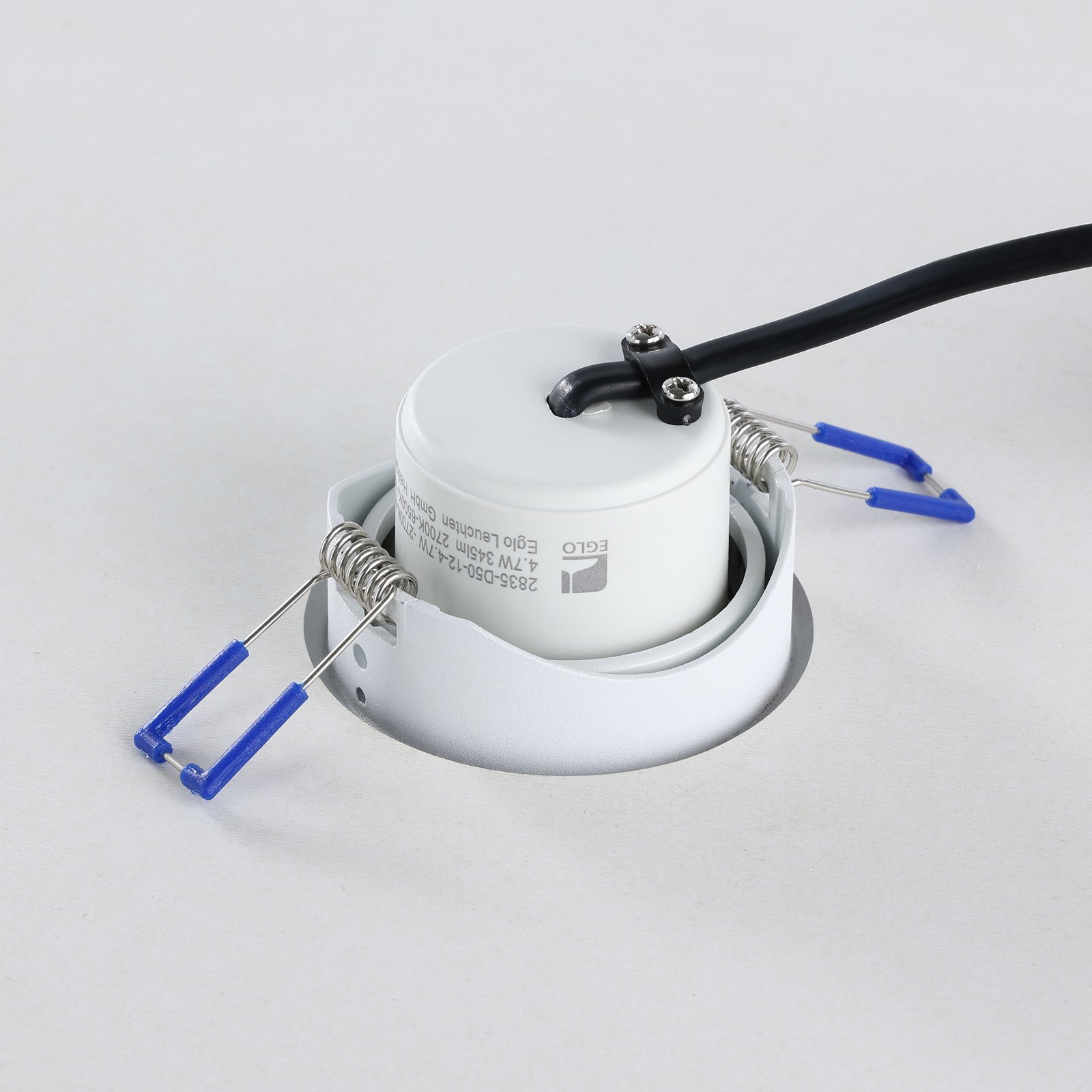 EGLO connect Saliceto-Z LED padziļinājumā iebūvējamā gaisma, balta