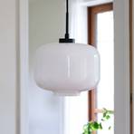 Lampada a sospensione Dyberg Larsen Arp, nero, vetro, Ø 30 cm