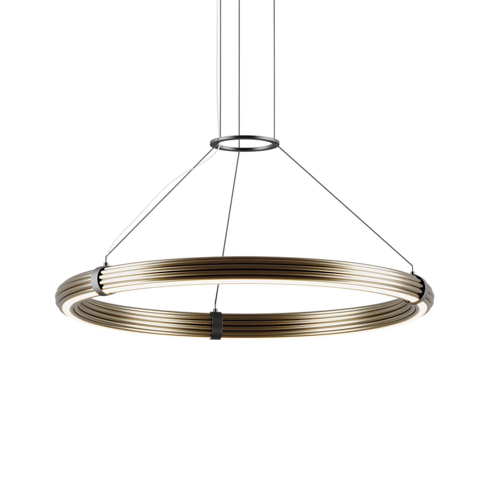 Elli LED-Pendelleuchte, gold, Ø 107,5 cm - Aromas del Campo