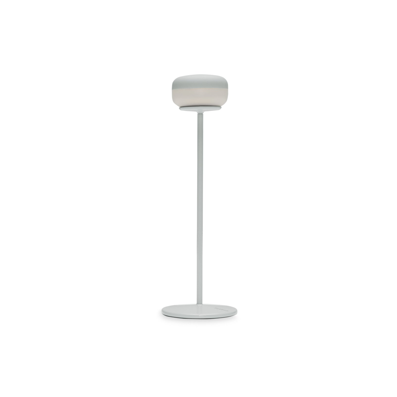 Dobíjacia stolová lampa Fatboy LED Cheerio, sivá, stmievateľná, IP55