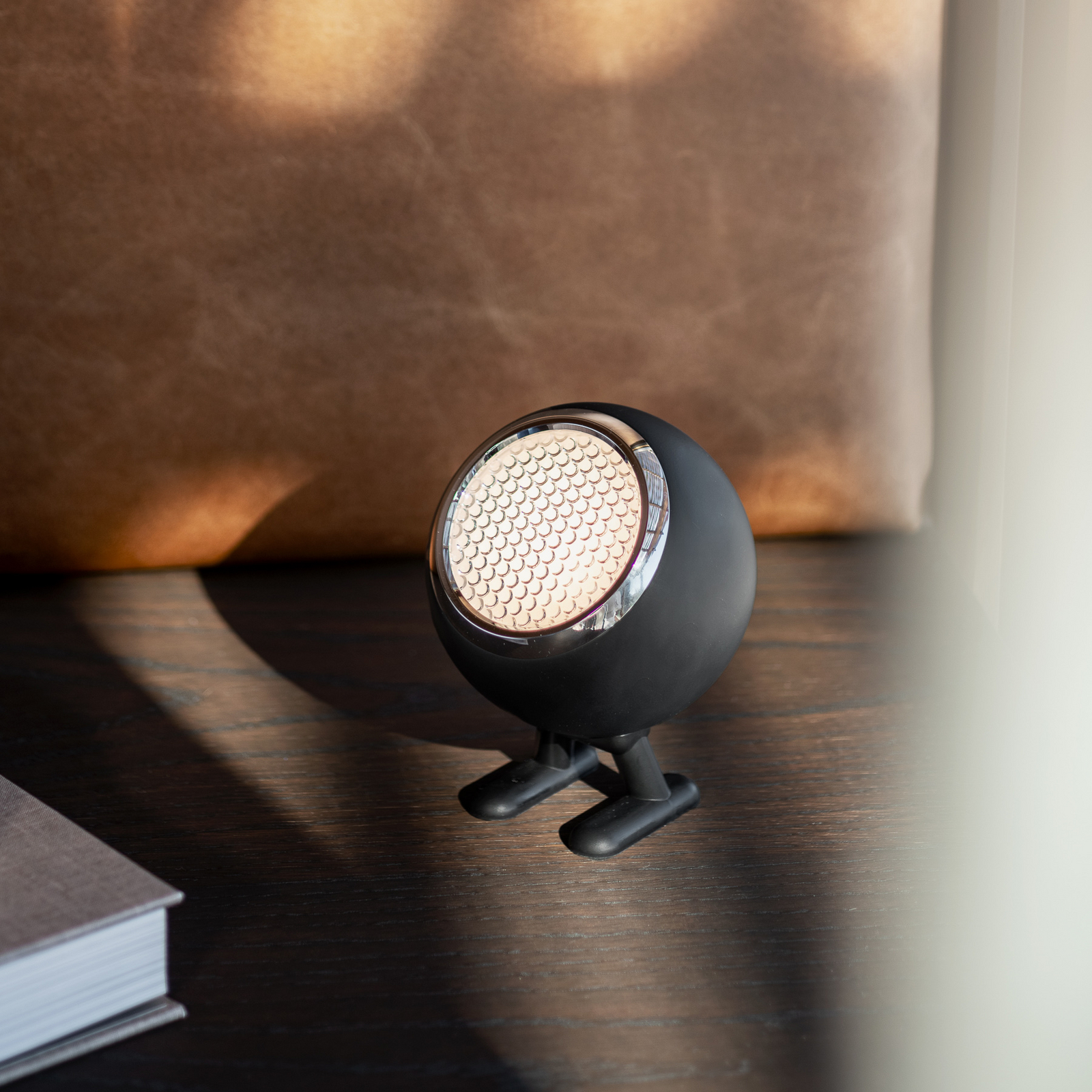 Norbitt 3.0 LED rechargeable desk lamp, black, CCT - MR. WATTSON