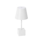 Janea Cube Portable Table Lamp Dim. IP54 White - Lindby