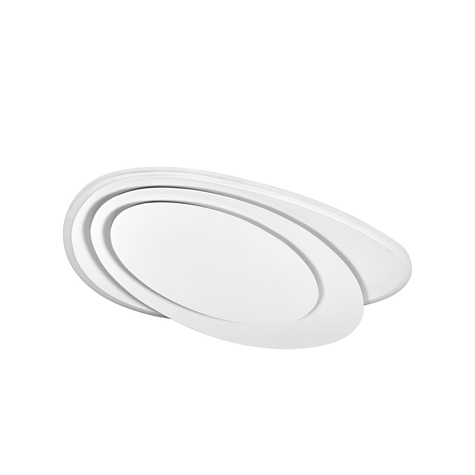 Φωτιστικό οροφής LED OSRAM ORBIS LAYERS, λευκό, 49 x 36 εκ., CCT
