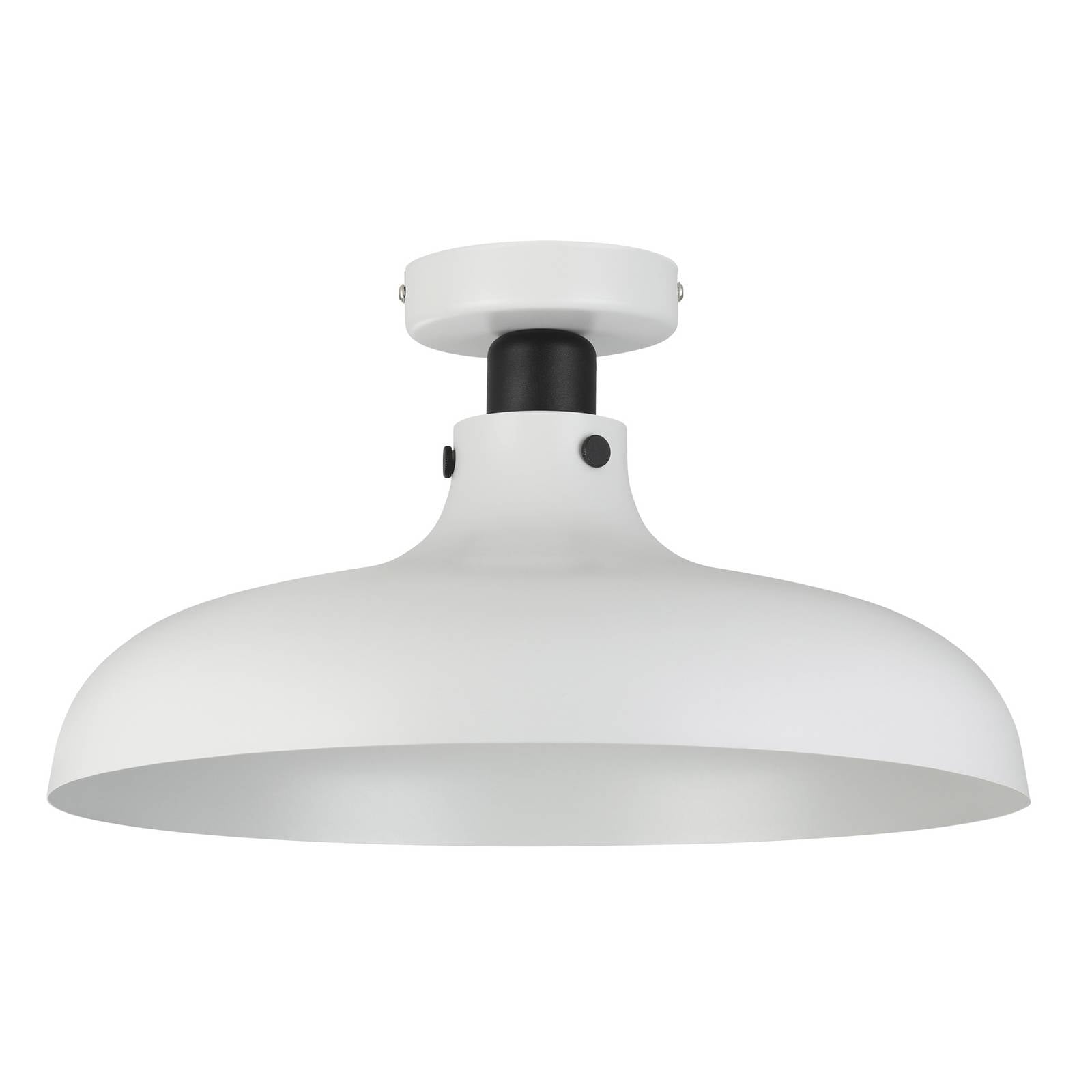 Deckenleuchte Matlock, Ø 38 cm, grau/schwarz