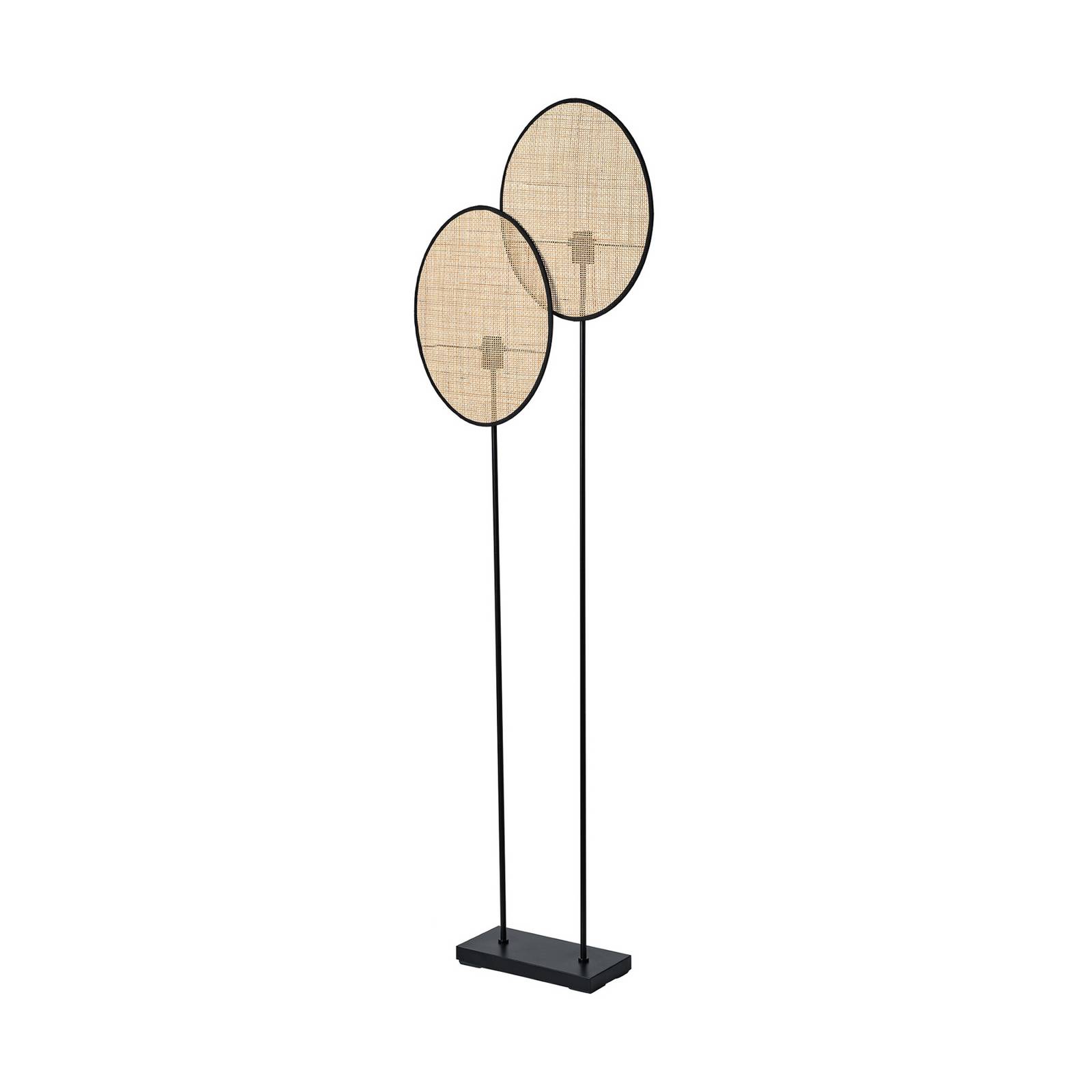 OSRAM Stehleuchte Decor Rattan Dandelion, 2-fl., beige, E27
