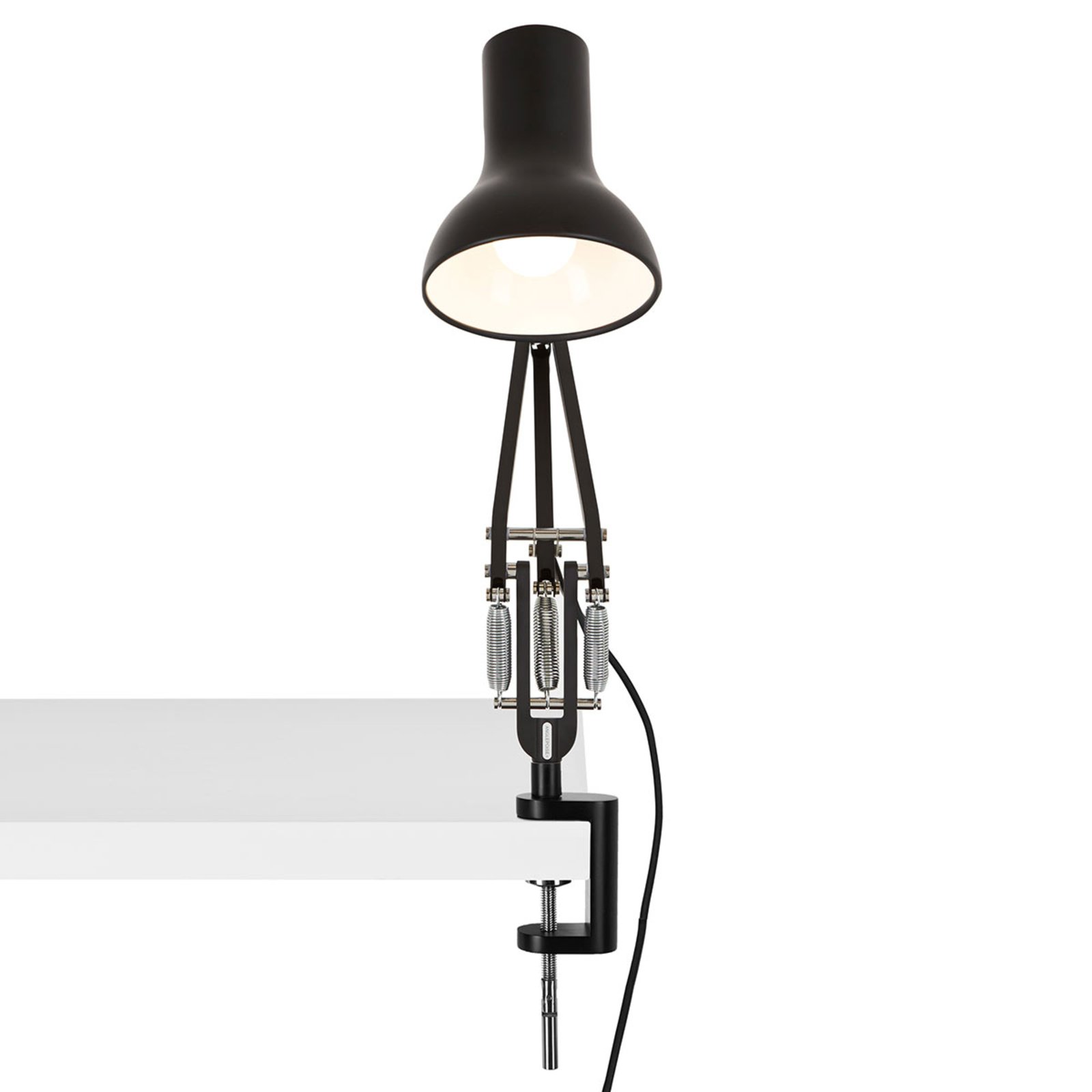 Anglepoise Type 75 Mini světlo se svorkou černá