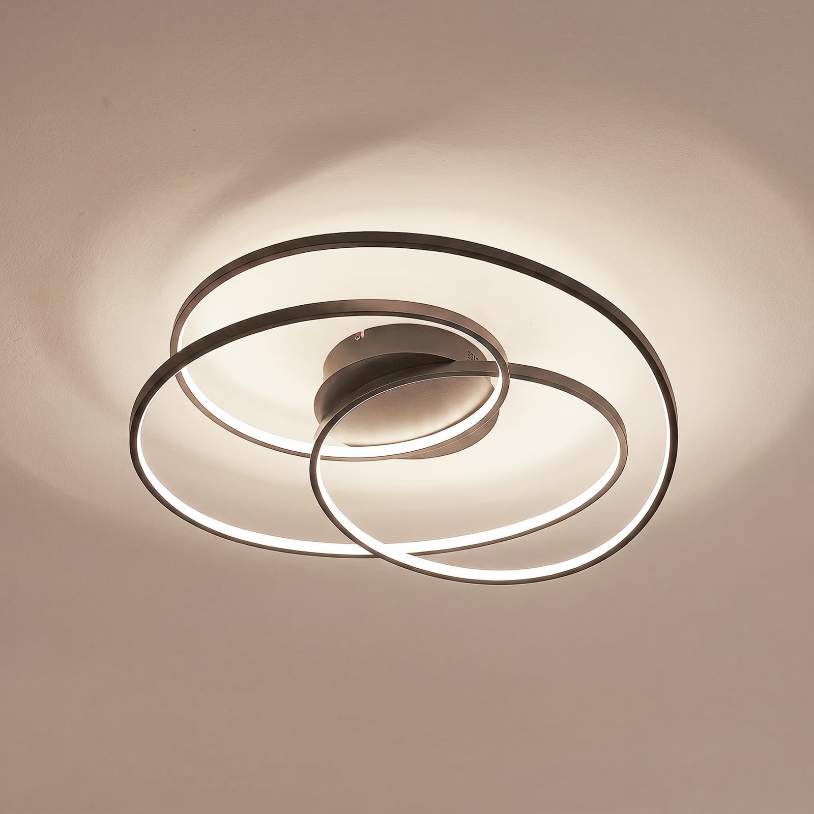 Kateryna LED Taklampe Ø60 Black - Lindby