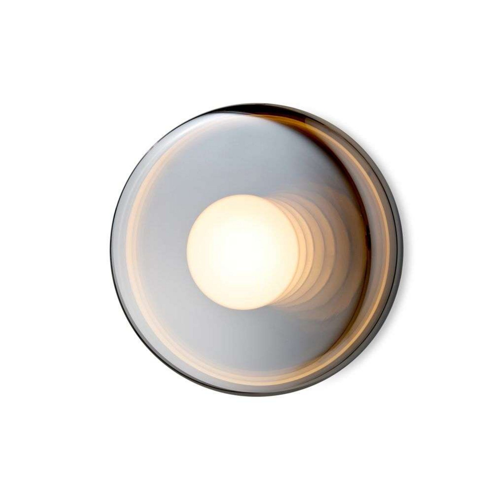 Endless Wall Lamp IP54 Chrome/Mirrored Glass - Design By Us