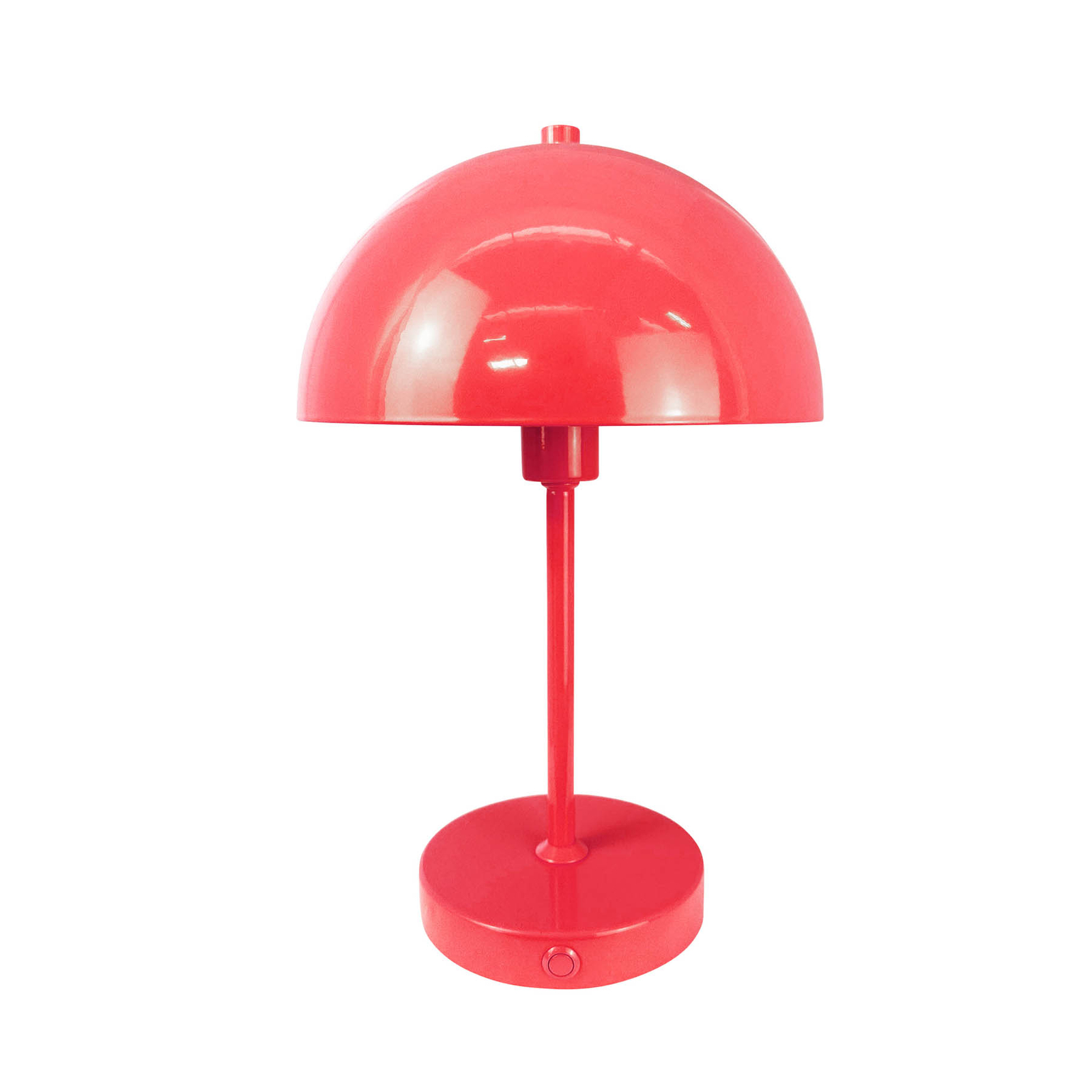 Dyberg Larsen Stockholm rechargeable table lamp, melon red