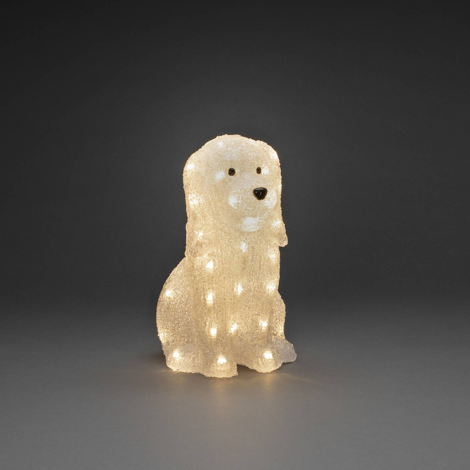 Levně LED světelná figurka pes