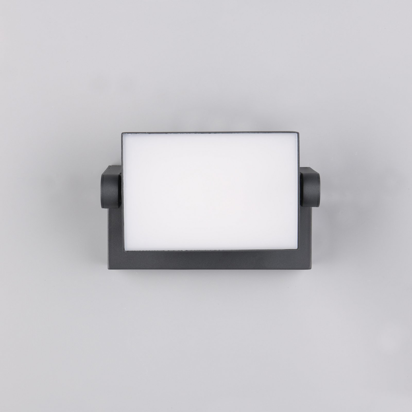 LED āra sienas lampa KANSAS, antracīta krāsā, platums 20 cm, IP54 LED āra sienas lampa KANSAS, antracīta krāsā, platums 20 cm, IP54