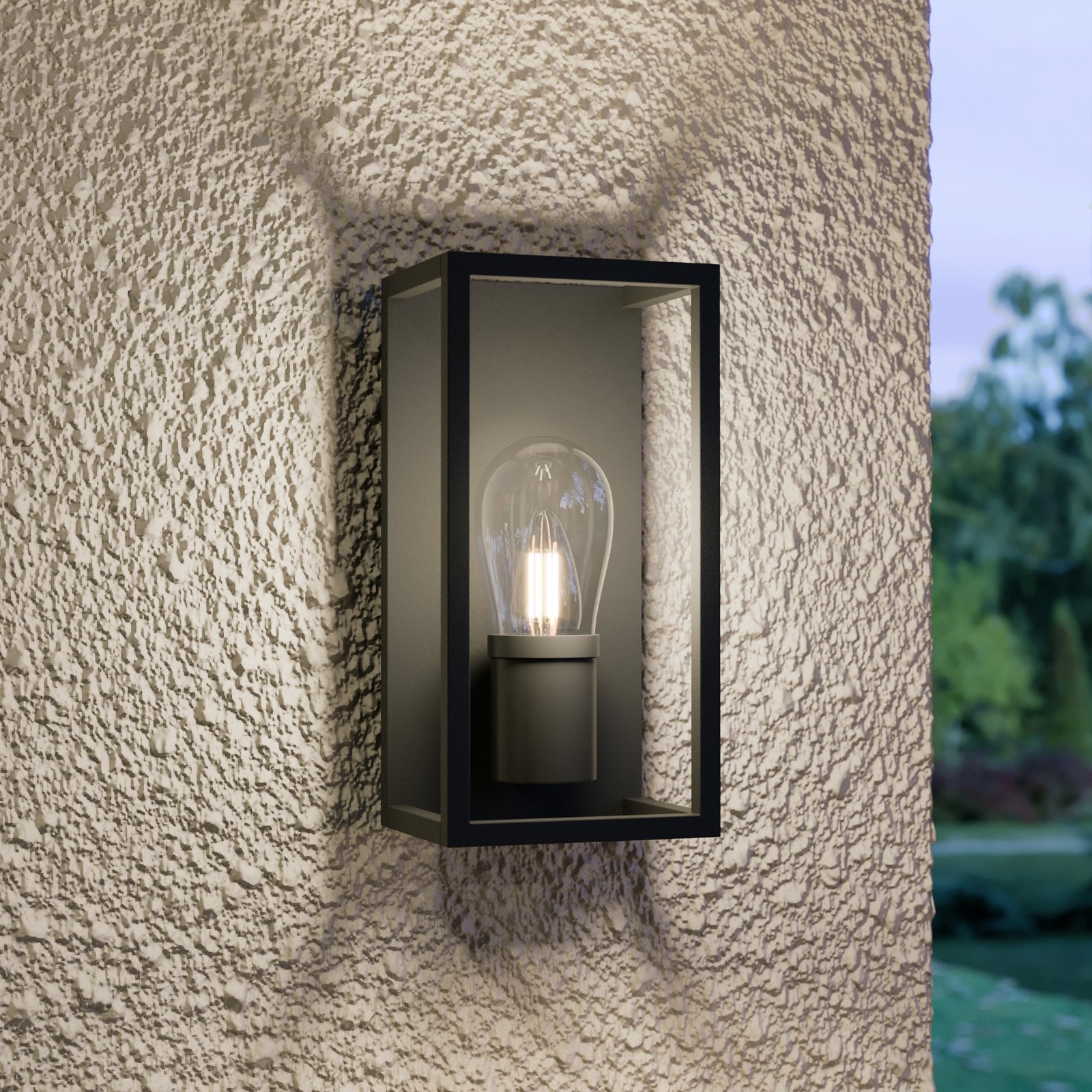 Lucande Irmgart outdoor wall light, one-bulb