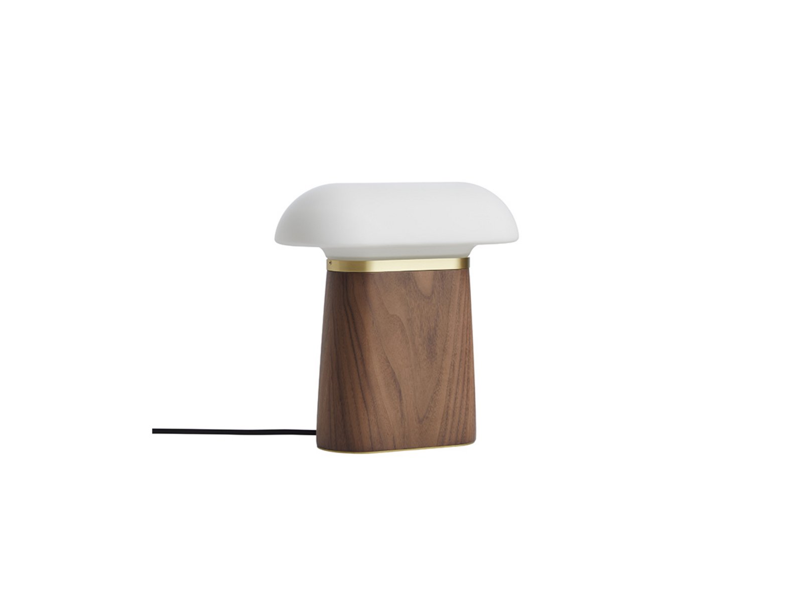 Nova Table Lamp Walnut/Opal - Woud