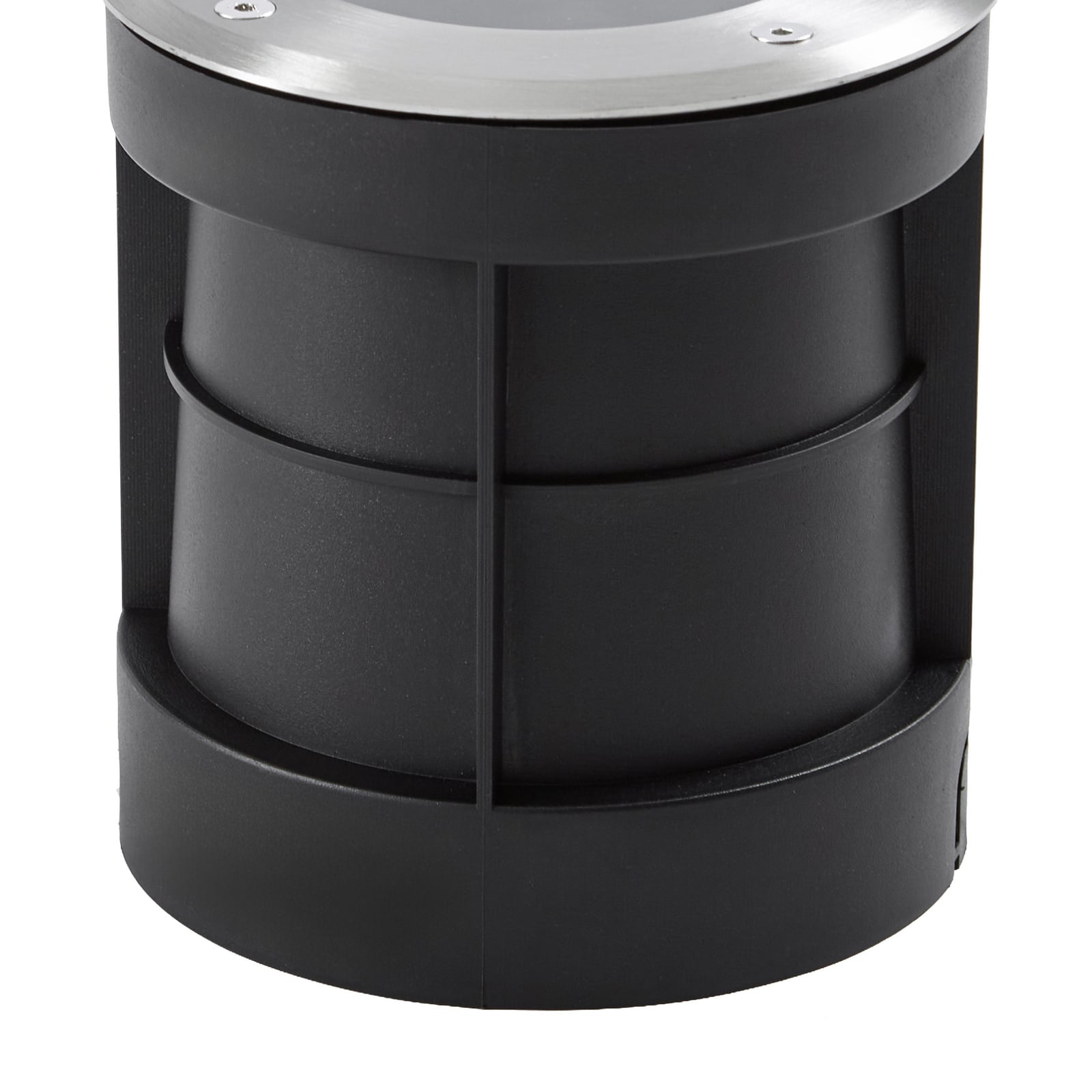 Spot encastré au sol LED Arcchio Thentos, Ø 12 cm, 40°, nickel, IP67 Spot encastré au sol LED Arcchio Thentos, Ø 12 cm, 40°, nickel, IP67