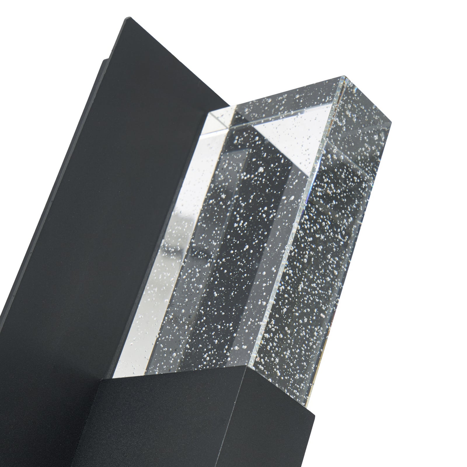 Velune LED-Außenwandlampe, anthrazit/klar 46cm CCT - Lucande