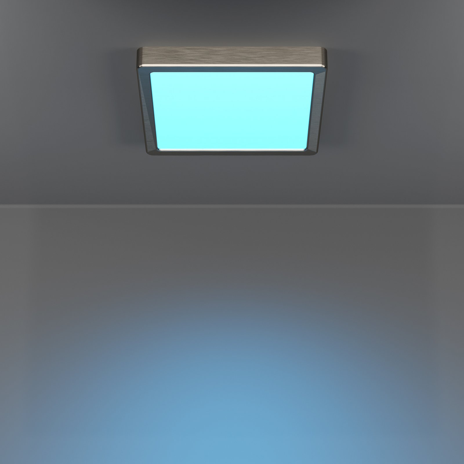 Deckenspot Southery 3-flammig creme-gold gebürstet