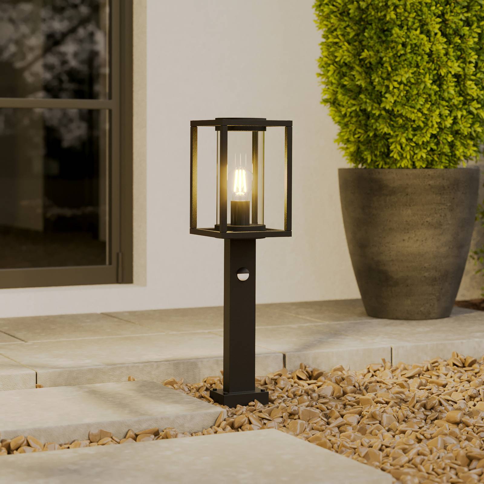 Lucande Ferda gadelampe med bevægelsessensor 60 cm